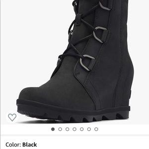 SOREL Women's Joan of Arctic¿ Wedge II Black Size 8.5